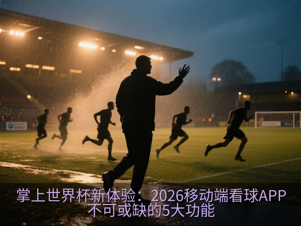 平板电脑分屏同时观看两场足球比赛的画面